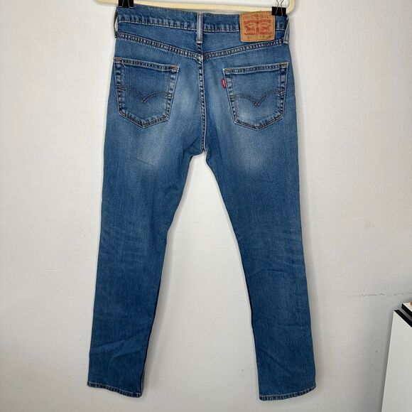 Levi 511 Slim Fit Medium Wash Blue Levi's Flex Jeans 5-Pocket Zip Fly 30 / 32 - Picture 7 of 15